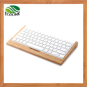 Bamboo Wireless Keyboard Stand for Apple Mini Computer
