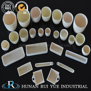 Refractory Alumina Ceramic Crucible with Good Quality